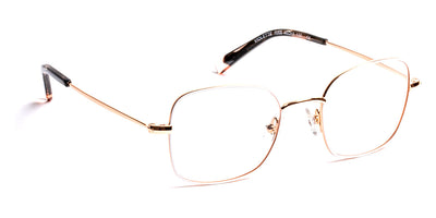 J.F. Rey® Violette JFR Violette 1058 46 - 1058 White/Shiny Pink Gold Eyeglasses