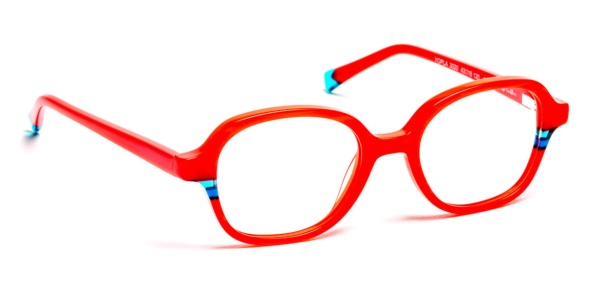 J.F. Rey® Yopla JFR Yopla 3020 43 - 3020 Red/Blue Eyeglasses