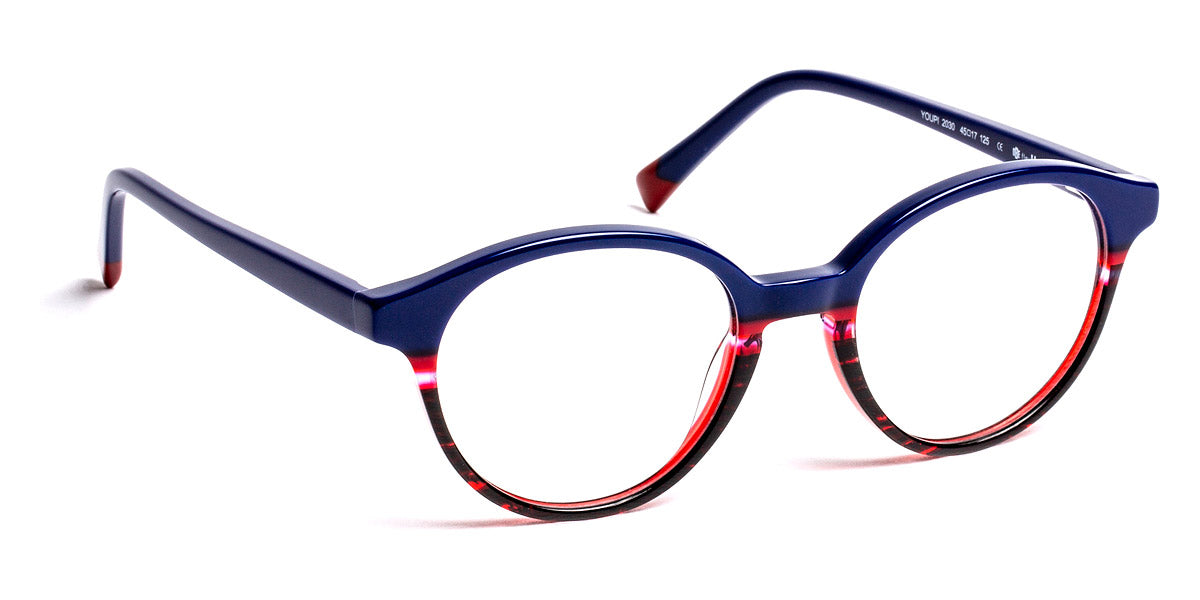 J.F. Rey® Youpi JFR Youpi 2030 45 - 2030 Blue/Red Eyeglasses