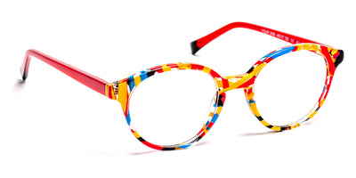 J.F. Rey® Youpi JFR Youpi 3050 45 - 3050 Red and Yellow Jungle Eyeglasses