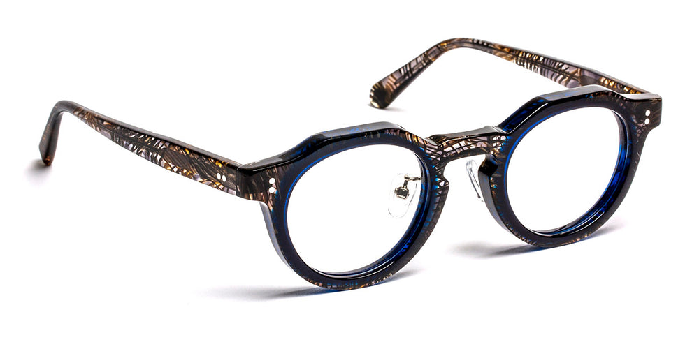 J.F. Rey® Lincoln JFR Lincoln 0529 45 - 0529 Gray Asia/Blue Eyeglasses