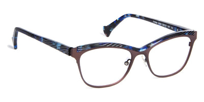 J.F. Rey® Fiona JFR Fiona 9520 53 - 9520 Dark Brown/Blue Demi Eyeglasses