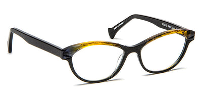 J.F. Rey® Giselle JFR Giselle 0065 53 - 0065 Black Spangles/Yellow Gray Gradient Eyeglasses