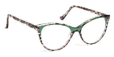 J.F. Rey® Happy JFR Happy 0040 52 - 0040 Black Laces/Green Eyeglasses