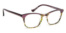 J.F. Rey® Iaka JFR Iaka 4575 49 - 4575 Spotlight Olive/Plum Eyeglasses