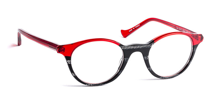J.F. Rey® Isia JFR Isia 0030 46 - 0030 Black Graphic/Red Eyeglasses
