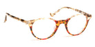 J.F. Rey® Isia JFR Isia 3099 46 - 3099 Red Demi/Goldleaf Brown Eyeglasses