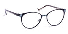 J.F. Rey® Jasmine JFR Jasmine 0020 52 - 0020 Black/Light Blue Eyeglasses