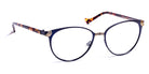 J.F. Rey® Jasmine JFR Jasmine 2555 52 - 2555 Navy/Gold Eyeglasses