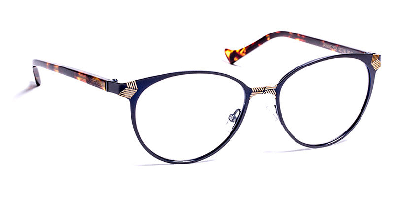 J.F. Rey® Jasmine JFR Jasmine 2555 52 - 2555 Navy/Gold Eyeglasses