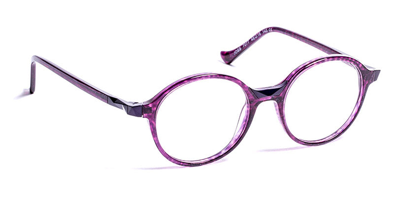J.F. Rey® Joss JFR Joss 7077 48 - 7077 Purple Spangles/Purple Eyeglasses