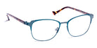 J.F. Rey® Joyeuse JFR Joyeuse 2513 51 - 2513 Blue Duck/Silver Eyeglasses