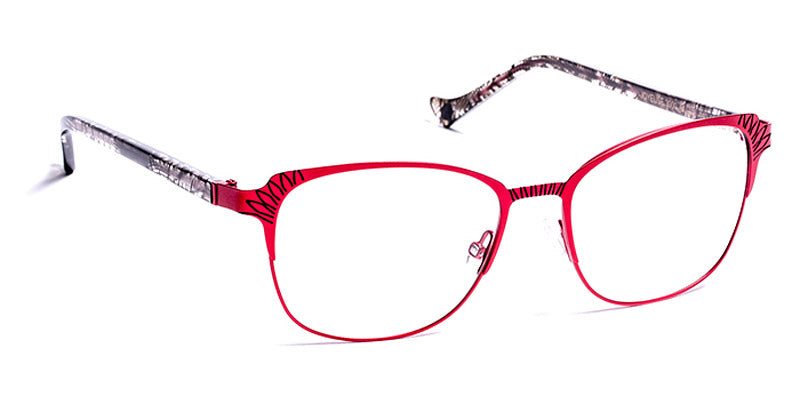 J.F. Rey® Joyeuse JFR Joyeuse 3000 51 - 3000 Red/Black Eyeglasses