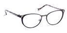 J.F. Rey® Juice JFR Juice 0055 52 - 0055 Black/Gold Eyeglasses