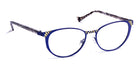 J.F. Rey® Juice JFR Juice 2555 52 - 2555 Navy/Gold Eyeglasses