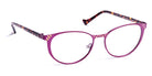 J.F. Rey® Juice JFR Juice 7570 52 - 7570 Plum/Pink Gold Eyeglasses