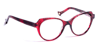 J.F. Rey® June JFR June 3535 49 - 3535 Burgundy Laces Eyeglasses