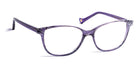J.F. Rey® Kate JFR Kate 7072 52 - 7072 Plum Laces Eyeglasses