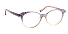 J.F. Rey® Kiara JFR Kiara 8272 51 - 8272 Gradient Pink Plum/Brushed Plum Eyeglasses