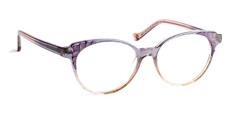 J.F. Rey® Kiara JFR Kiara 8272 51 - 8272 Gradient Pink Plum/Brushed Plum Eyeglasses