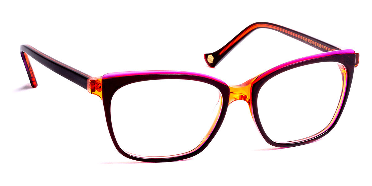 J.F. Rey® Kloe JFR Kloe 3072 53 - 3072 Red/Purple Eyeglasses