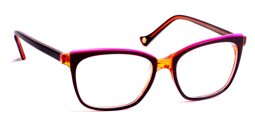 J.F. Rey® Kloe JFR Kloe 3072 53 - 3072 Red/Purple Eyeglasses
