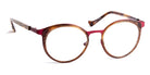 J.F. Rey® Krishna JFR Krishna 6535 49 - 6535 Havana Spangles/Cherry Eyeglasses