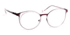 J.F. Rey® Krishna JFR Krishna 9070 49 - 9070 Peach/Plum Eyeglasses