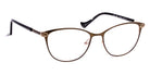 J.F. Rey® Lana JFR Lana 4557 52 - 4557 Khaki/Shiny Pink Gold Eyeglasses