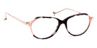 J.F. Rey® Lara JFR Lara 8000 51 - 8000 Pink Evanescence/Iridescent Pink Eyeglasses
