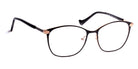 J.F. Rey® Lily JFR Lily 0057 52 - 0057 Satin Black/Pink Gold Eyeglasses