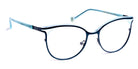 J.F. Rey® Lime JFR Lime 2520 51 - 2520 Blue/Sky Blue Eyeglasses