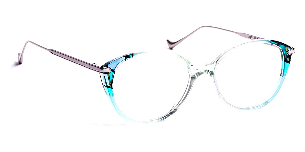 J.F. Rey® Lisa JFR Lisa 2520 50 - 2520 Gradient Pastel Green/Turquoise/Graphic Turquoise Eyeglasses