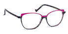 J.F. Rey® May JFR May 0580 53 - 0580 Demi Black/Fuchsia Eyeglasses