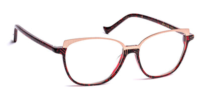 J.F. Rey® May JFR May 3550 53 - 3550 Demi Red/Pink Gold Eyeglasses