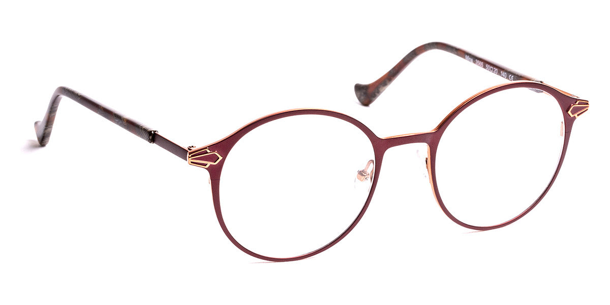 J.F. Rey® Mina JFR Mina 3565 50 - 3565 Burgundy/Shiny Copper Eyeglasses