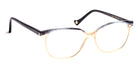 J.F. Rey® Molly JFR Molly 1520 53 - 1520 Beige/Blue/Glitter Black Eyeglasses