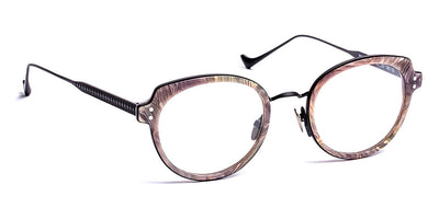 J.F. Rey® Nawel JFR Nawel 1500 48 - 1500 Beige Gray Marbled/Black Eyeglasses