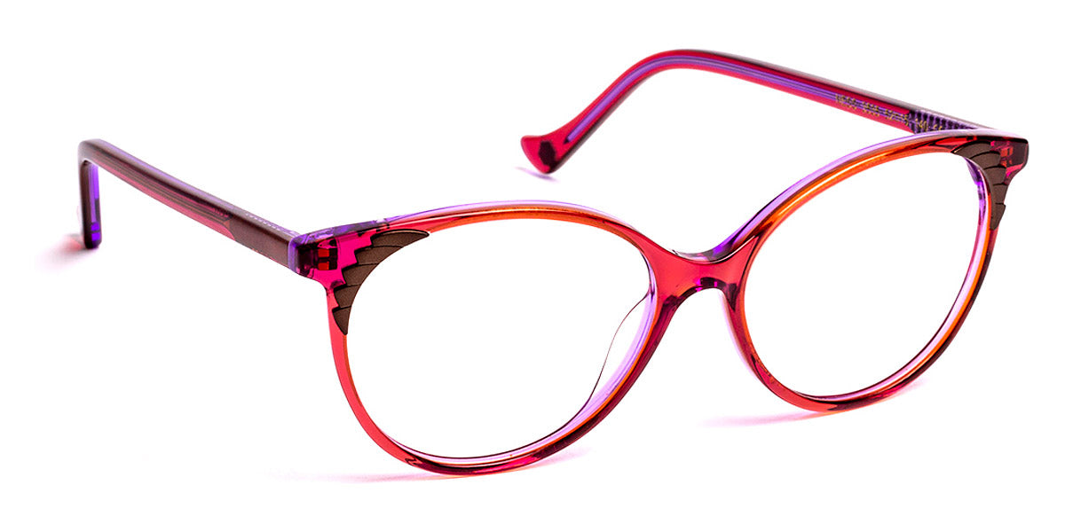J.F. Rey® Ness JFR Ness 3535 52 - 3535 Red/Brown Eyeglasses