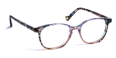 J.F. Rey® Now JFR Now 7090 49 - 7090 Purple/Brown Eyeglasses