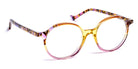 J.F. Rey® Onyx JFR Onyx 9070 50 - 9070 Brown/Purple Eyeglasses