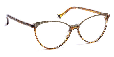 J.F. Rey® Ornella JFR Ornella 9950 52 - 9950 Brown Lace/Gold/Black Eyeglasses