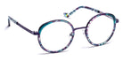 J.F. Rey® Pam JFR Pam 2025 48 - 2025 Demi Blue/Green/Navy Eyeglasses