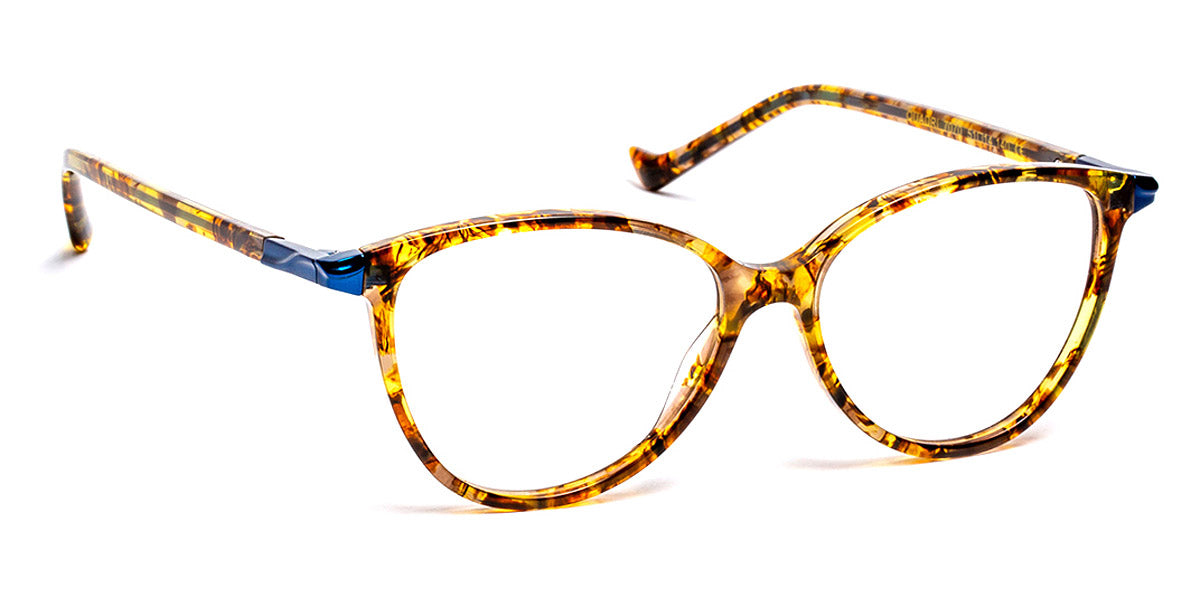 J.F. Rey® Quadri JFR Quadri 7070 51 - 7070 Demi/Blue Eyeglasses