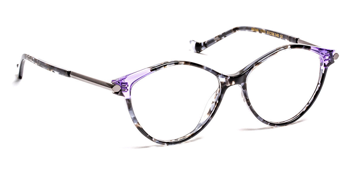 J.F. Rey® Reine JFR Reine 1070 51 - 1070 Nice Black/Purple Eyeglasses