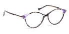 J.F. Rey® Reine JFR Reine 1070 51 - 1070 Nice Black/Purple Eyeglasses