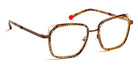 J.F. Rey® Sally JFR Sally 9095 52 - 9095 Brown Lace/Satin Brown Eyeglasses