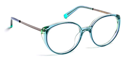 J.F. Rey® Sam JFR Sam 2509 50 - 2509 Blue/Shiny Gunmetal Eyeglasses