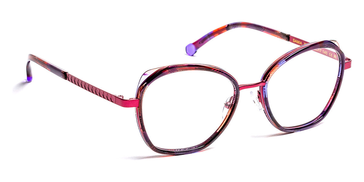 J.F. Rey® Samia JFR Samia 7580 52 - 7580 Purple/Red/Plum Eyeglasses