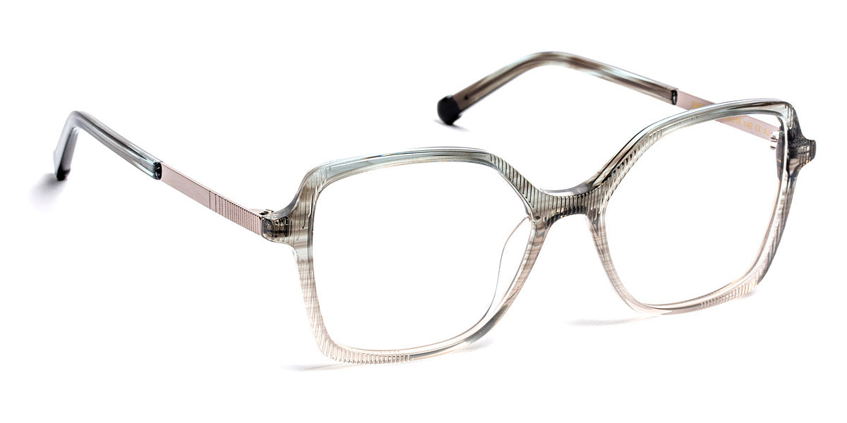 J.F. Rey® Sara JFR Sara 2009 51 - 2009 Gradient Light Blue/Shiny Gunmetal Eyeglasses